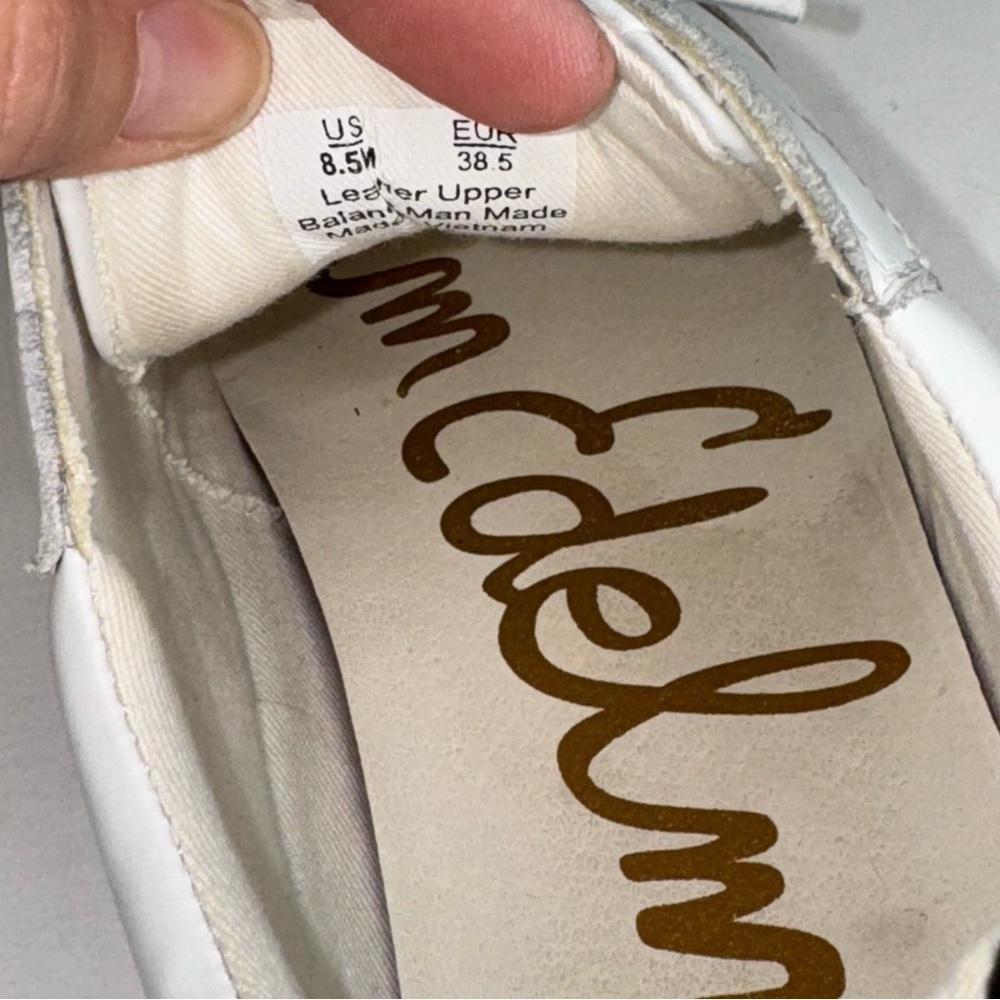 Sam Edelman Women's Enna Colorblocked Stripe Sneakers Size 8.5 - Picture 12 of 14